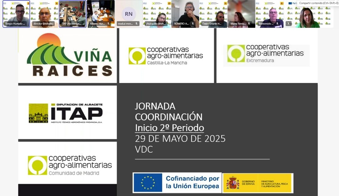 Reunión coordinación grupo operativo viña-raíces