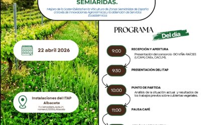 El ITAP acogerá un taller participativo sobre cubiertas vegetales en viñedo de zonas semiáridas